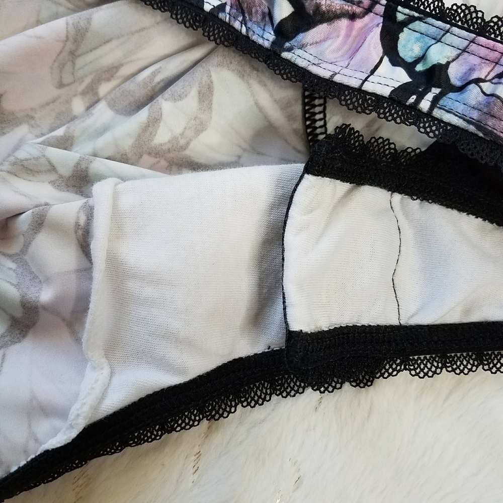 Torrid Curves Satin Ruffle Bodysuit - Picture 8 of 11